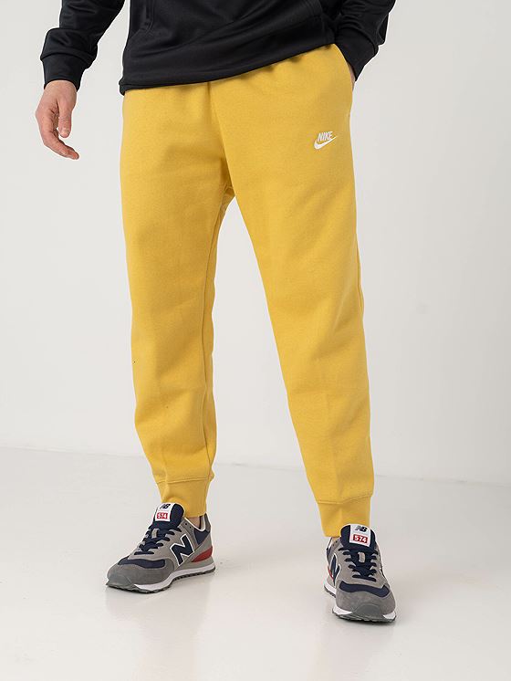 Nike Club Fleece Pant Wheat Gold/Wheat Gold/White