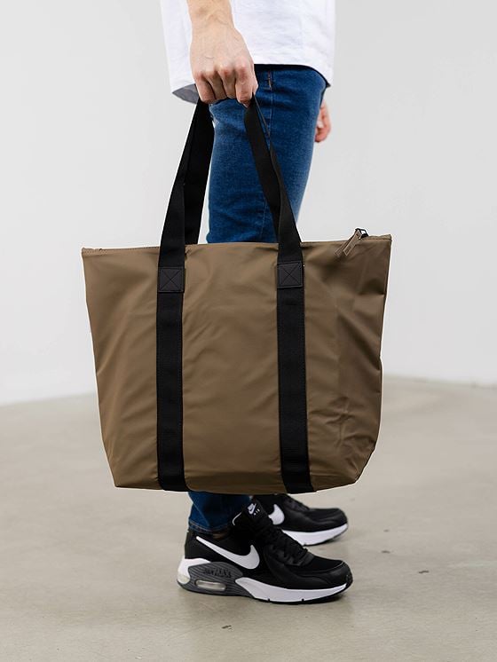 Rains Tote Bag Rush Wood