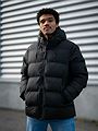 Rains Alta Puffer Jacket Black