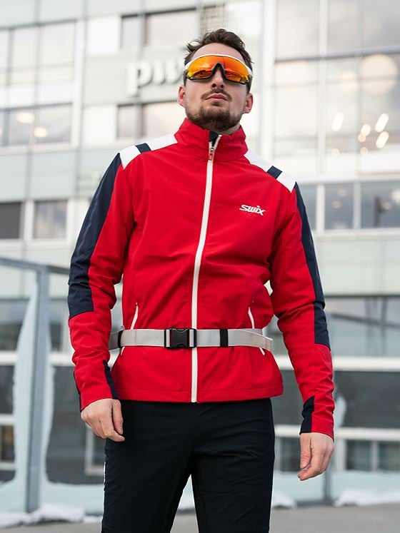 Swix Infinity jacket Swix red