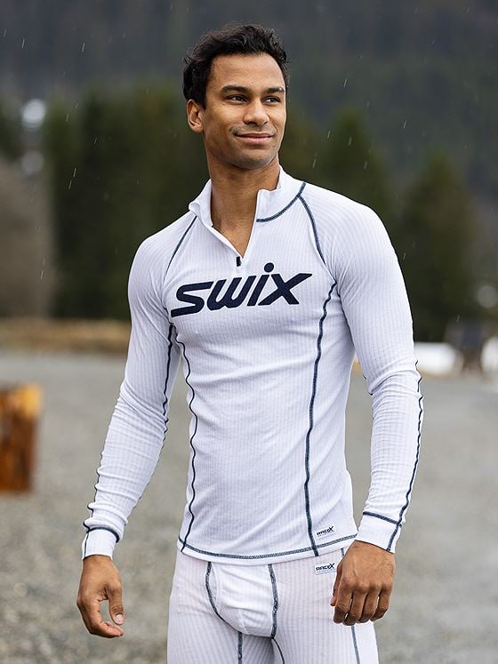 Swix RaceX bodyw halfzip Bright white