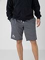Under Armour Rival Terry Shorts Pitch Gray Full Heather / Onyx White