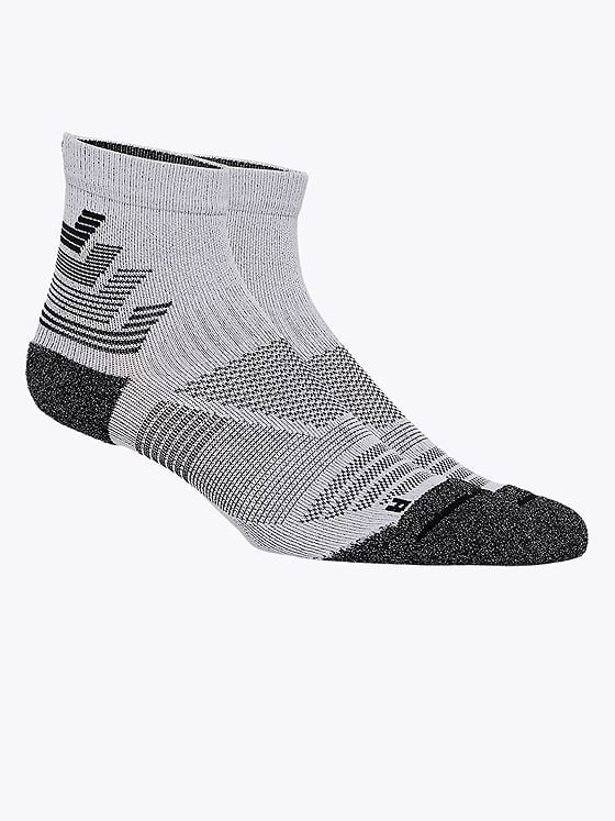 ASICS Technology Run Quarter Sock Brilliant White/Performance Black