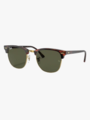 Ray-ban Clubmaster Tortoise / Green Solid Color